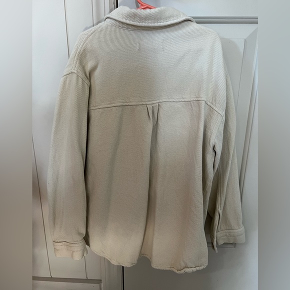 Zara girls beige shacket jacket size 9 boho - Picture 3 of 3